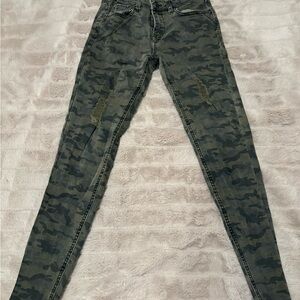 Camo Skinny Jeans